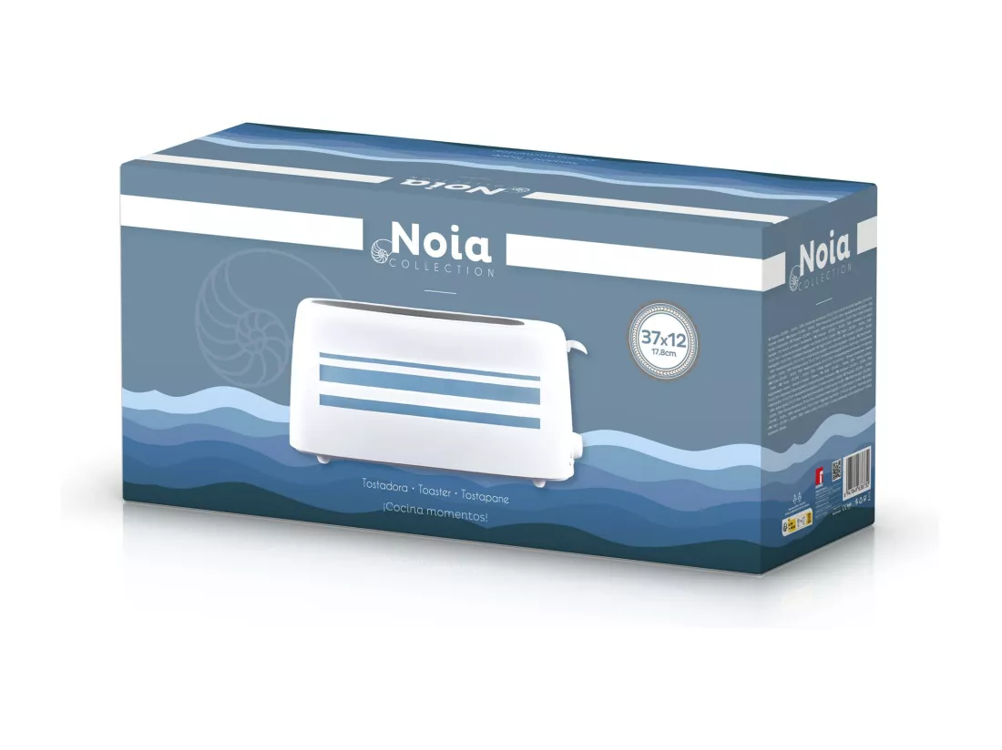 Grille-pain NOIA 2 tranches 7 vitesses 700 W Bergner