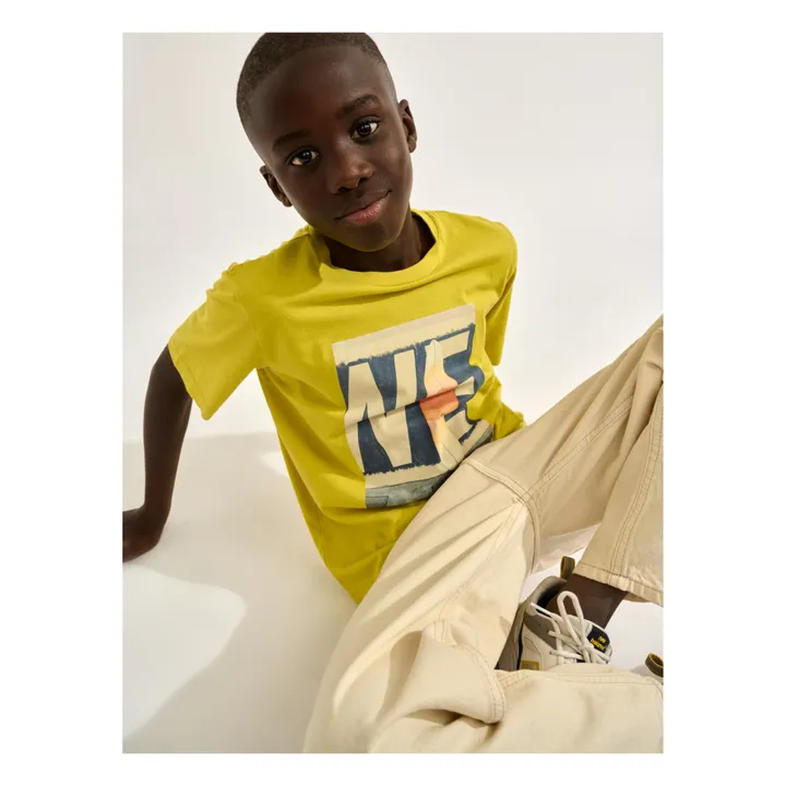 Bellerose T-shirt Kenny Coton Bio | Jaune