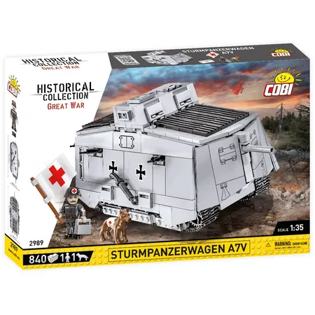 Cobi 2989 Historical Collection - Sturmpanzerwagen A7V