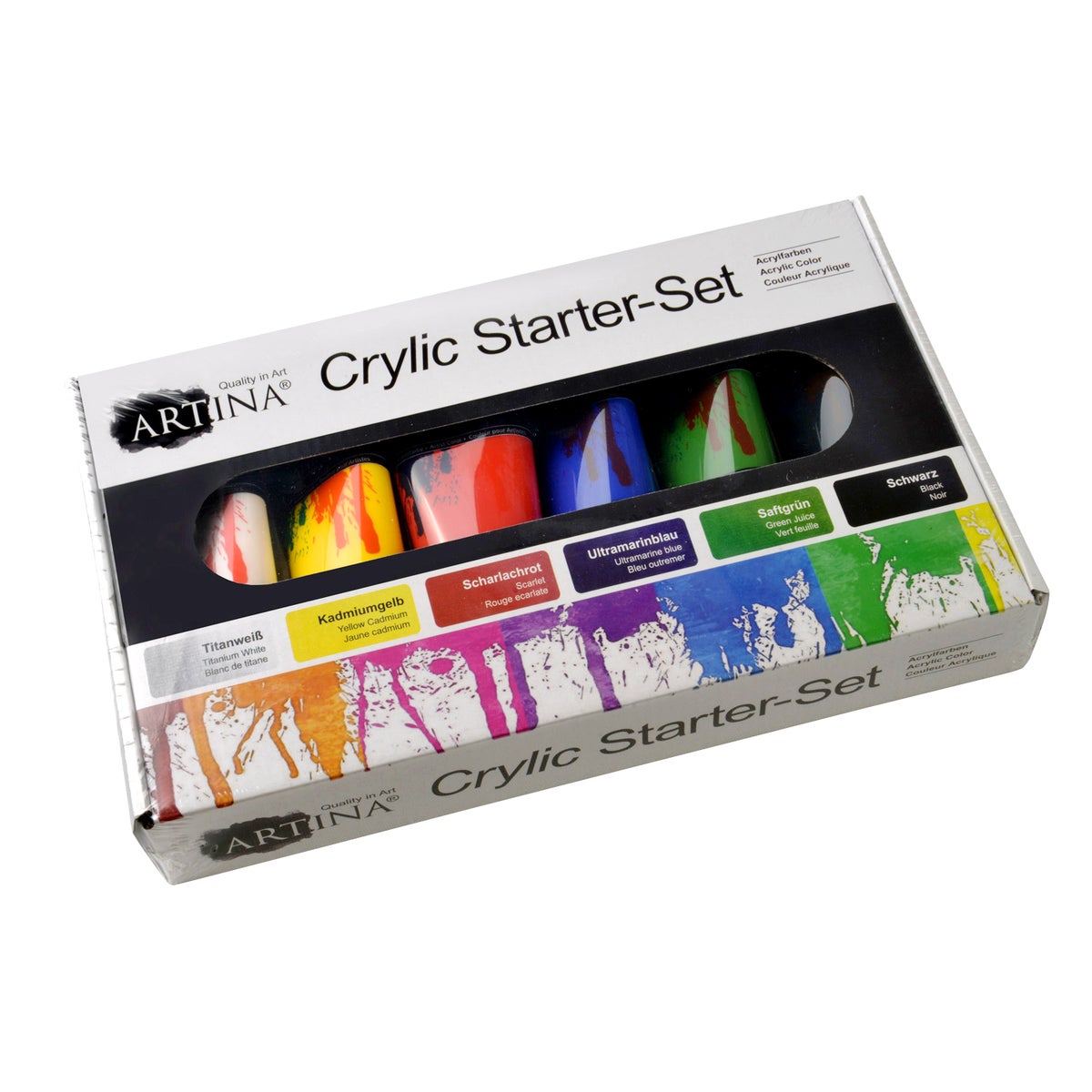 Artina Crylic Acrylverf 120ml (6 stuks)