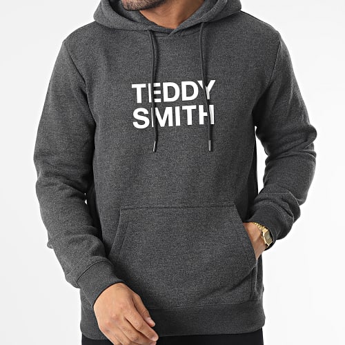 Sweat Capuche Siclass 10816368D Gris Anthracite Chiné