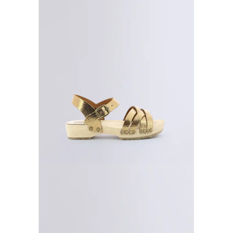 SOLAR VIEIL OR SANDALES Cuir Fille