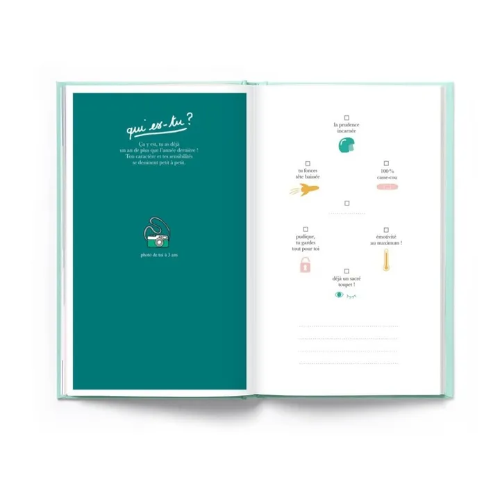 Minus Editions Cahier de souvenirs - Pour ne rien oublier de ton enfance