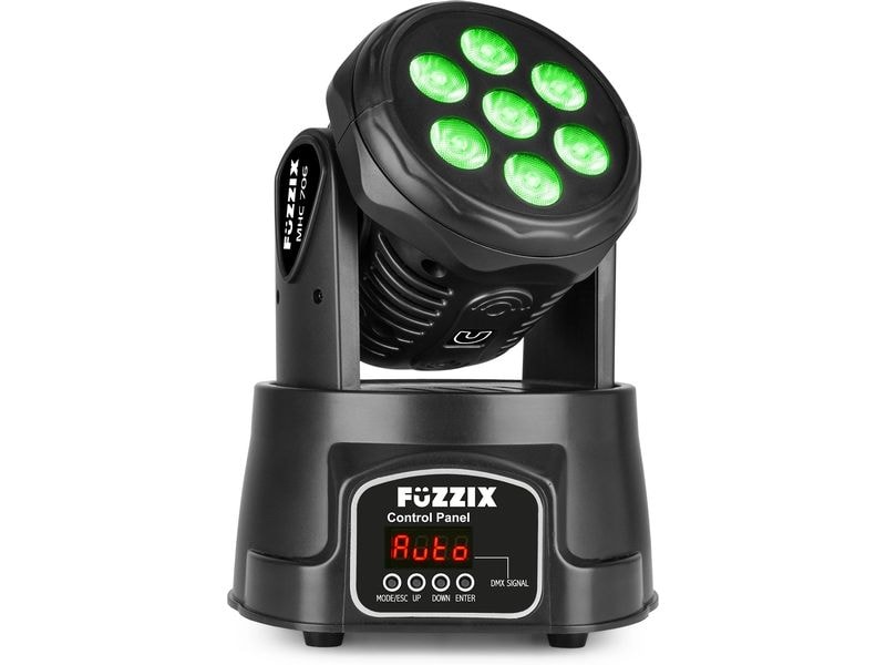 Fuzzix Moving Head MHC706 Kompakter Wash LED Moving Head
