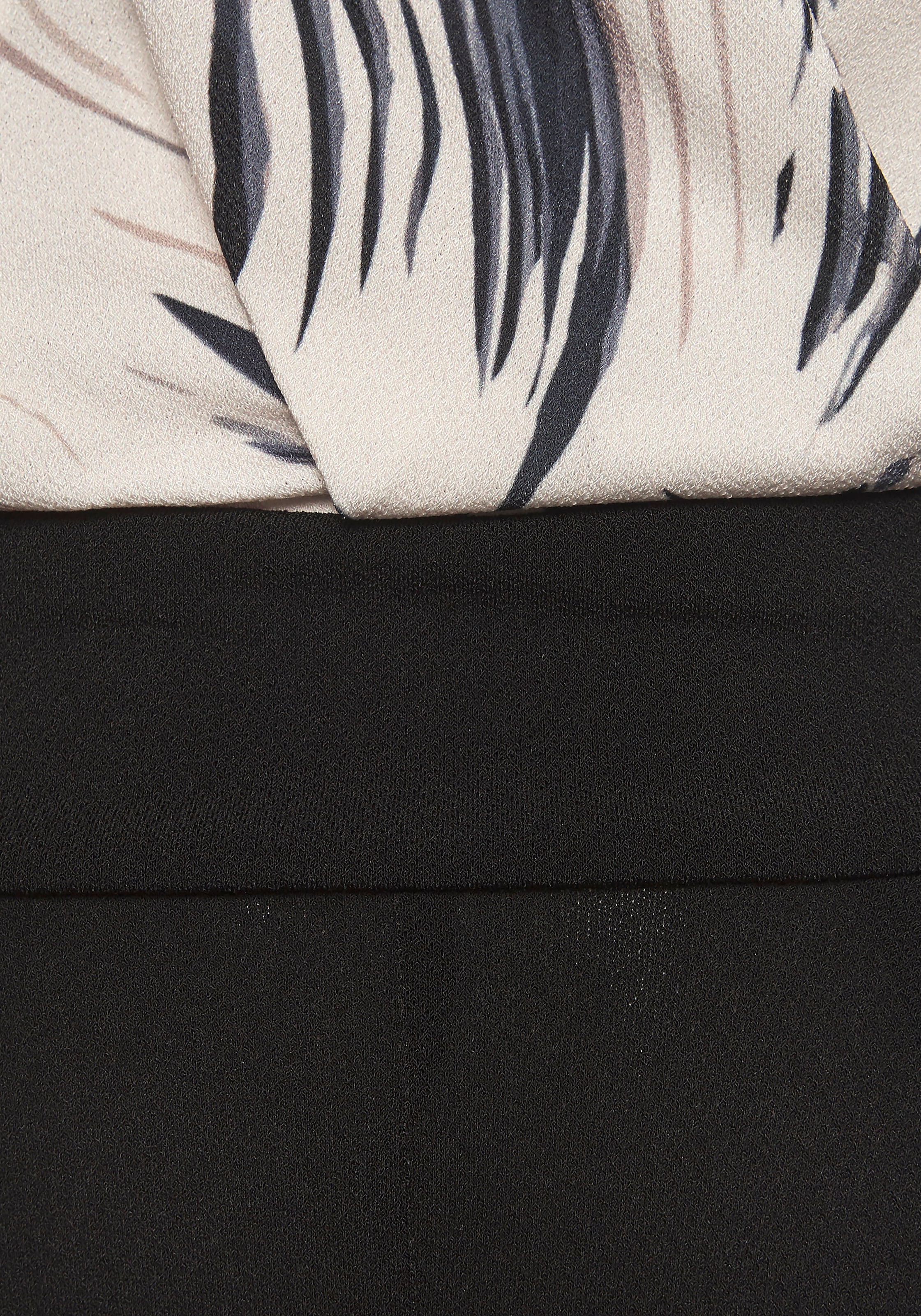 LASCANA Overall , mit bedrucktem Oberteil, eleganter Jumpsuit, Business-Look, festlich