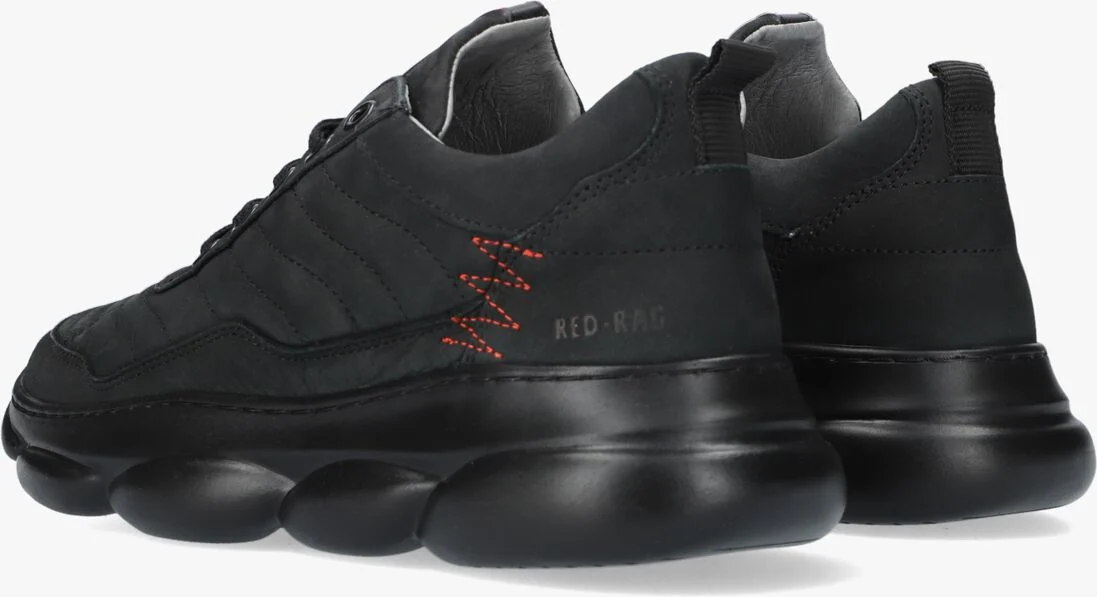 RED-RAG zwarte red-rag lage sneakers 13541