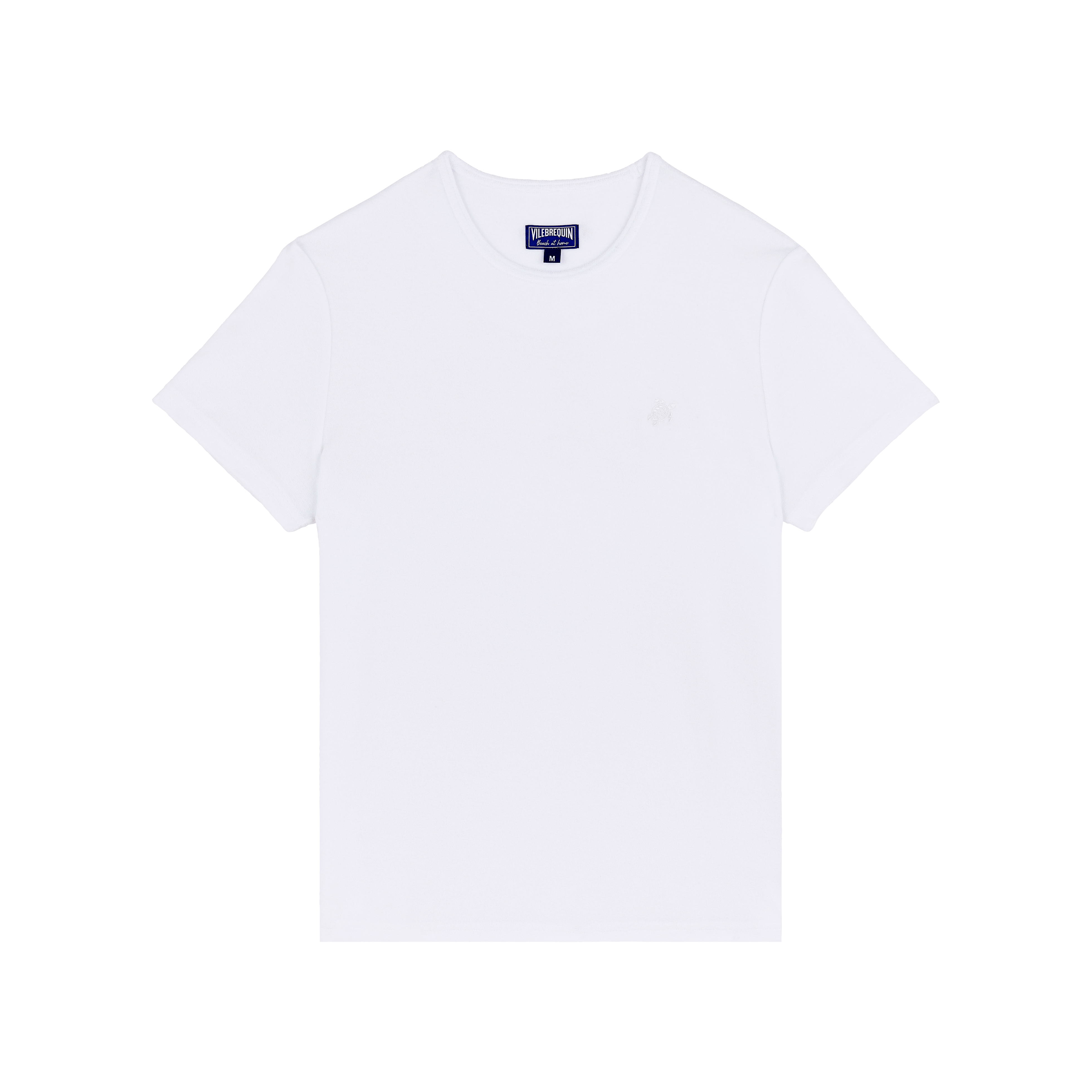 T-shirt col rond en éponge