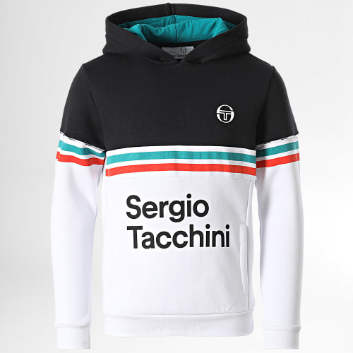Sweat Capuche Enfant Garit Blanc Noir