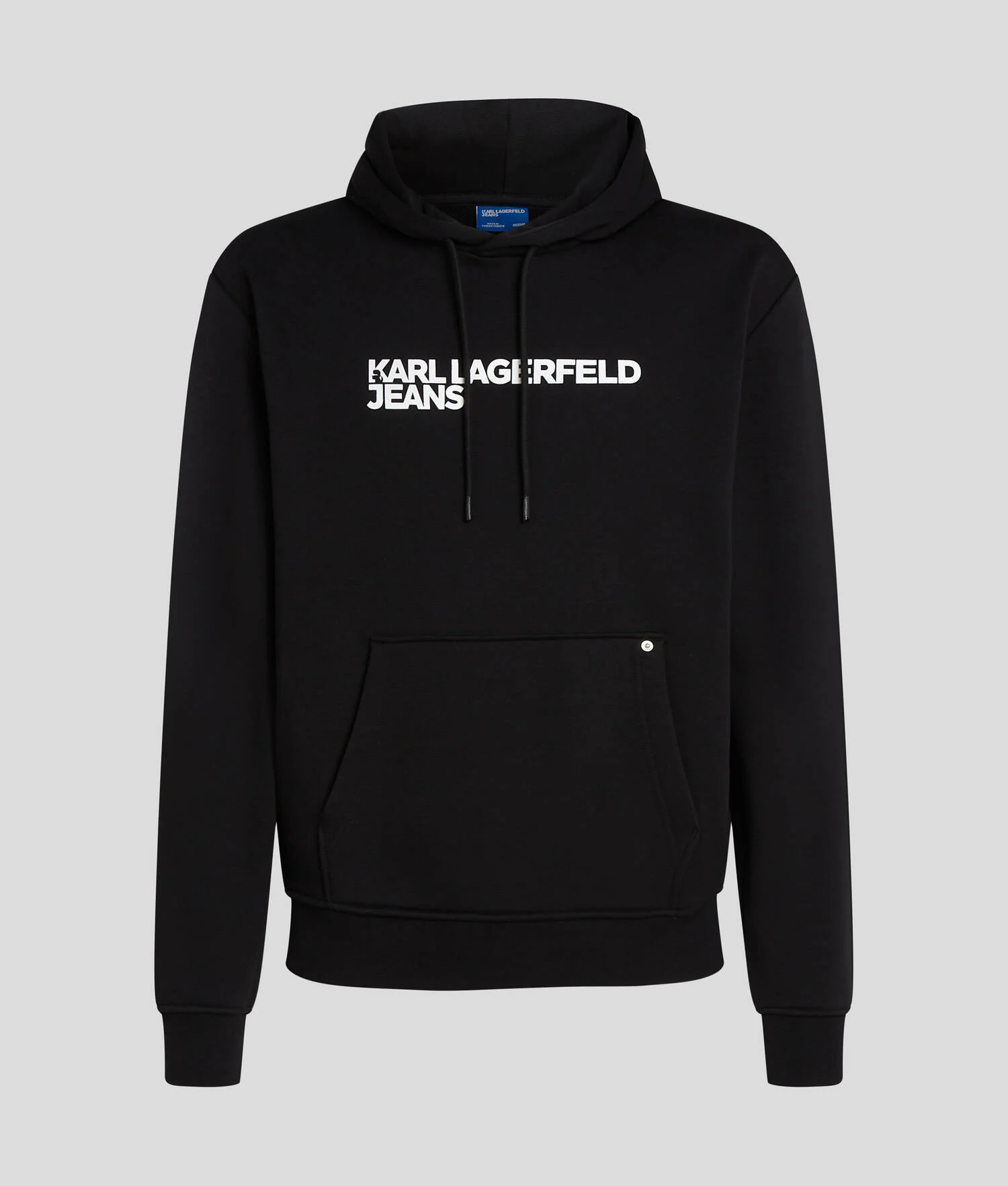 SWEAT À CAPUCHE AVEC LOGO KLJ - Noir