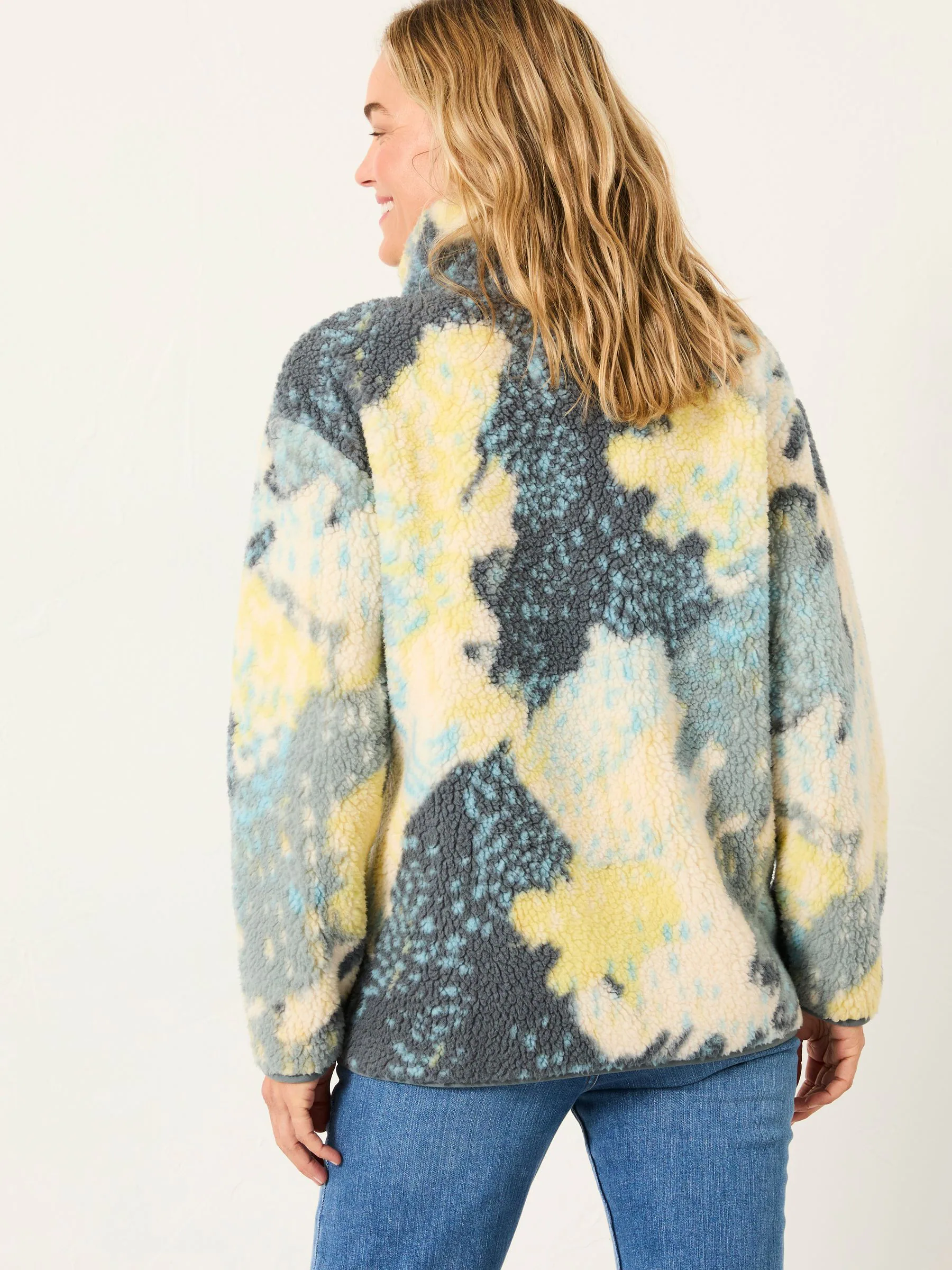 FatFace Half Neck Fleece