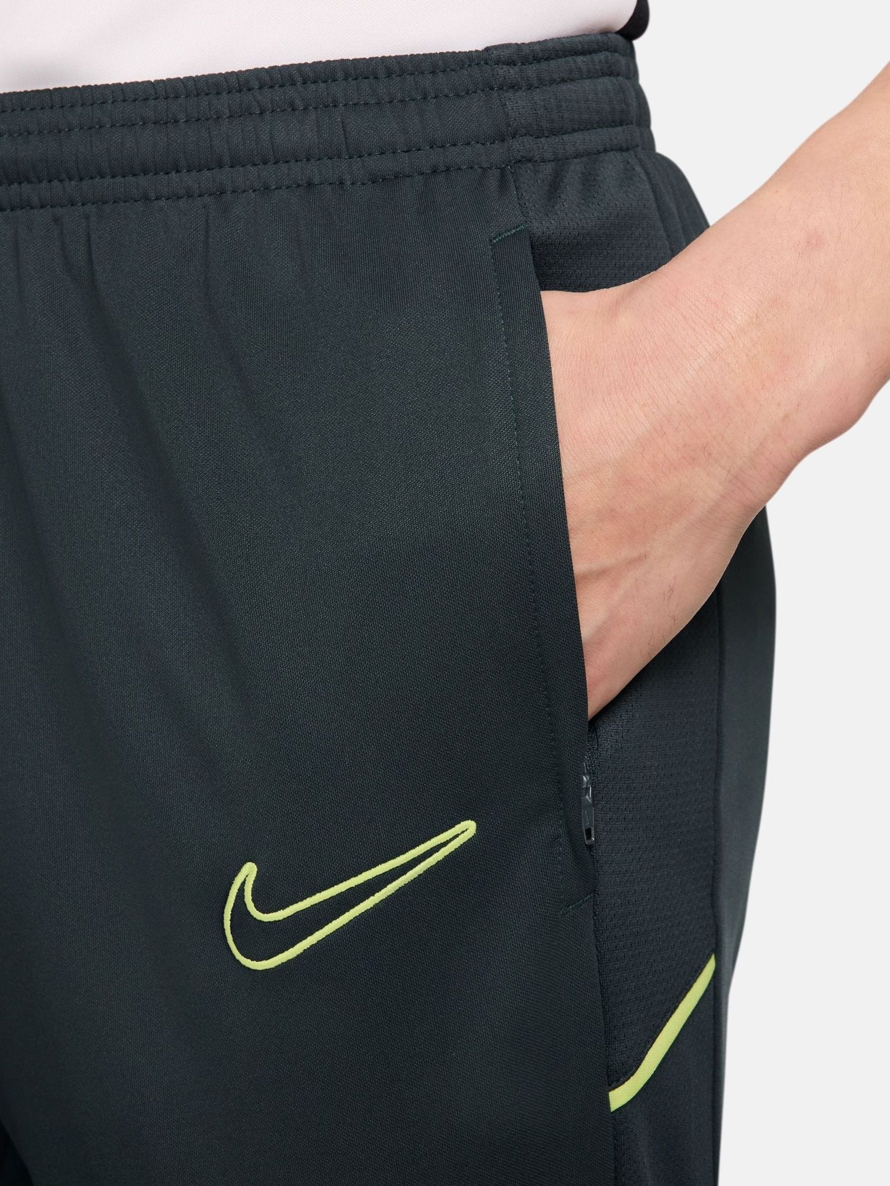 Donkergroen zeewier - Nike Academy Drifit trainingsjoggingbroek