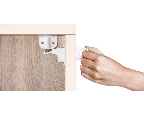 Reer magnetisch slot voor kasten en laden, wit