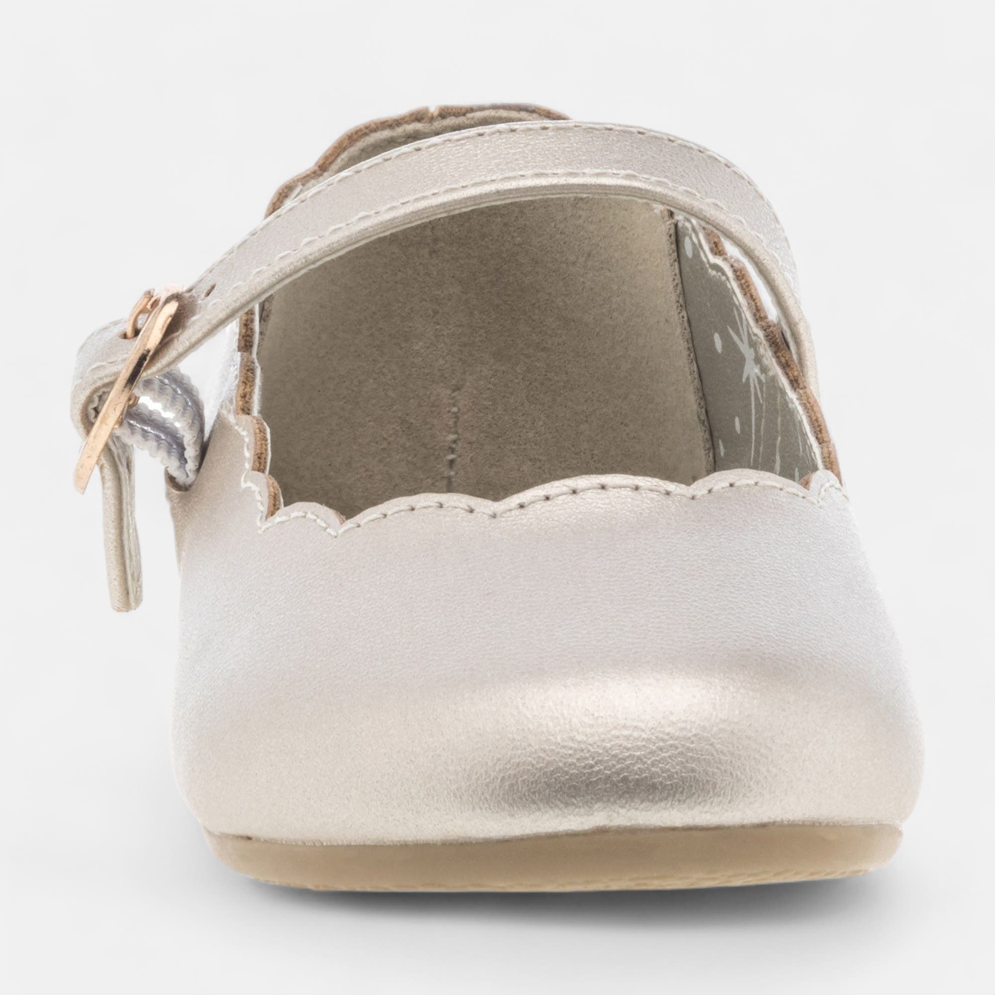 Ballerines Fille or