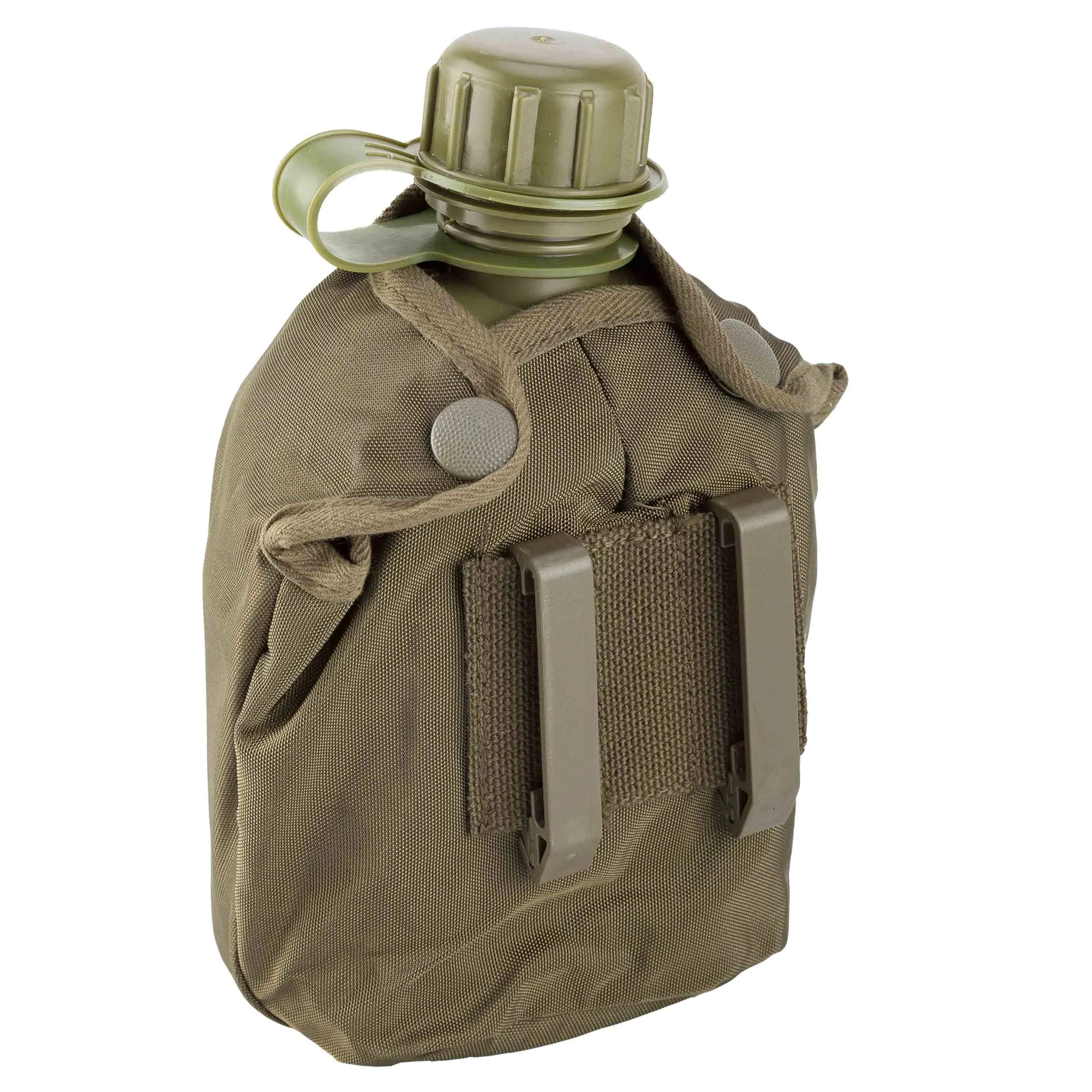 Österreichisches Bundesheer -  Österreichische Feldflasche mit Becher und Hülle 1 L neuwertig