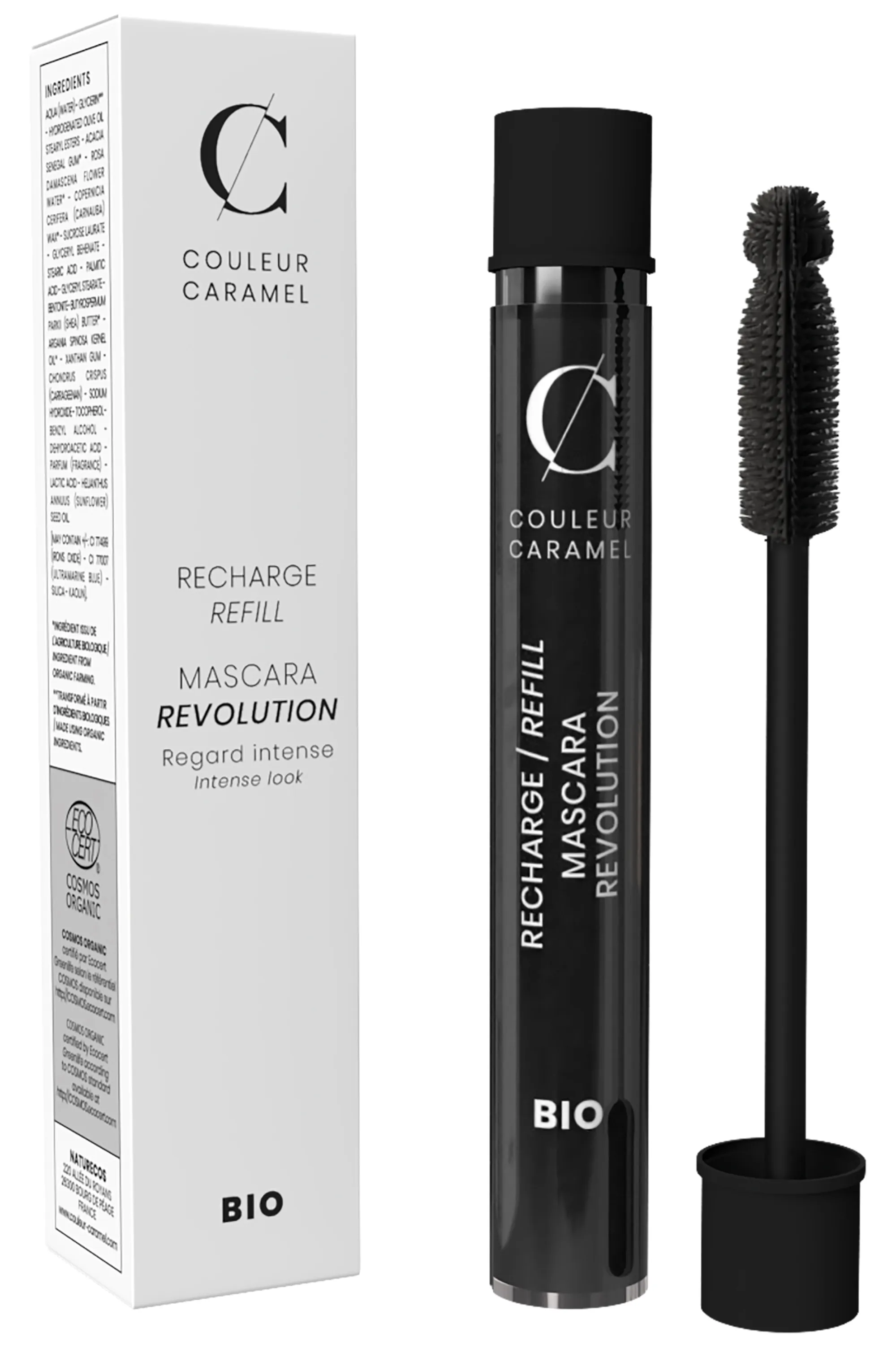 Couleur Caramel Mascara Revolution rechargeable-6 ml