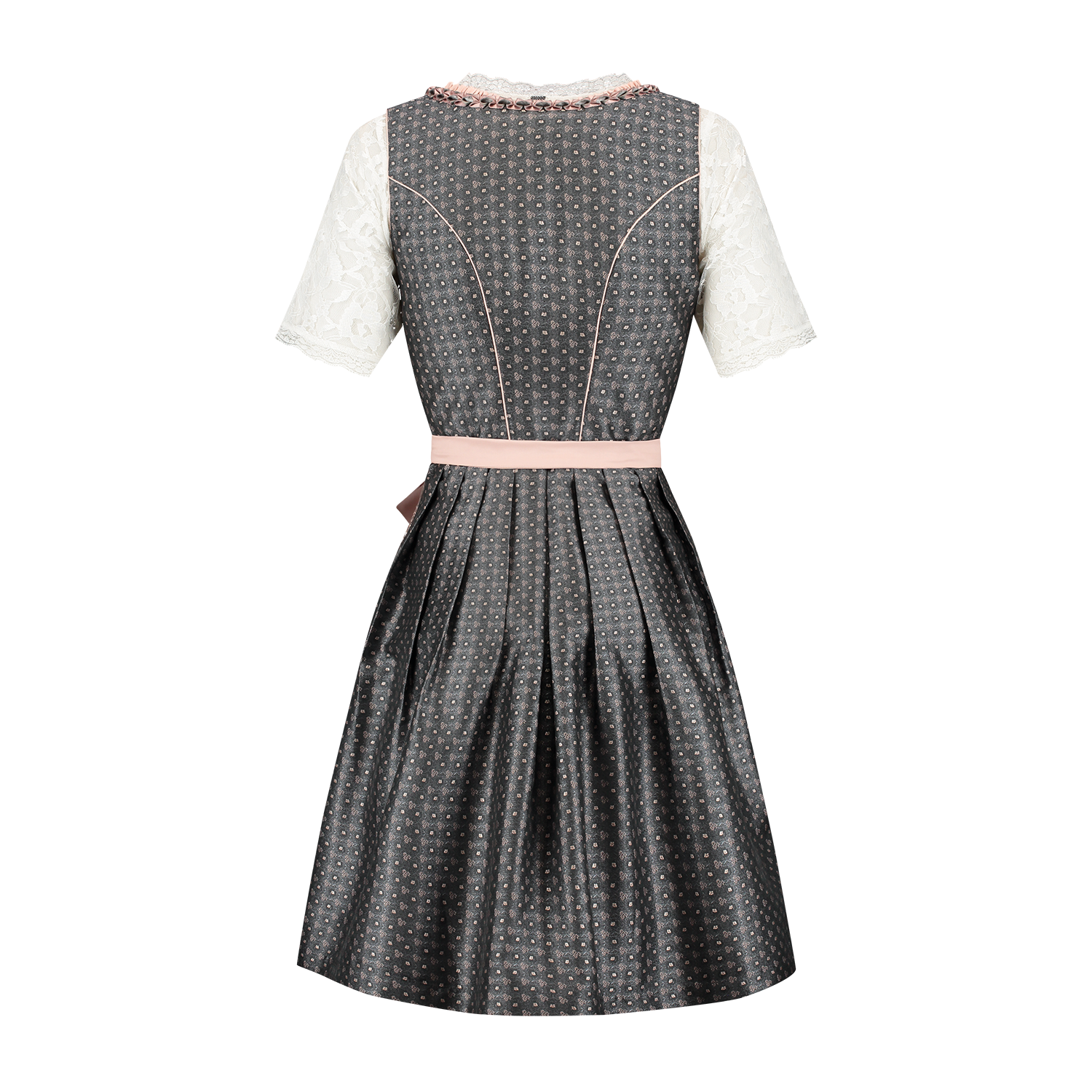 Roze Wit Creme Dirndl Jurk Oktoberfest Dames