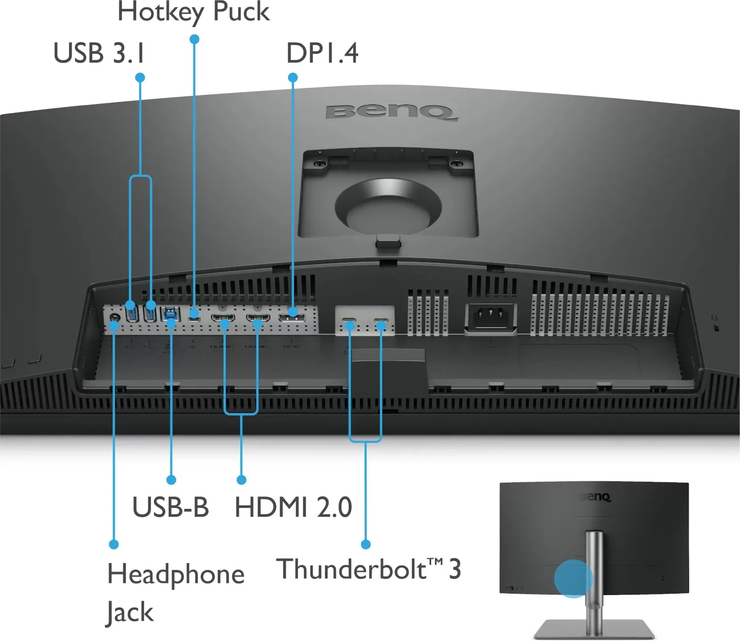 BenQ DesignVue PD2725U Écrans de bureau et professionnels