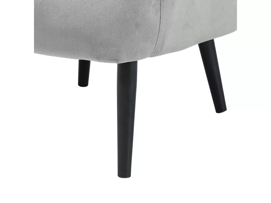 Fauteuil à oreilles rembourré