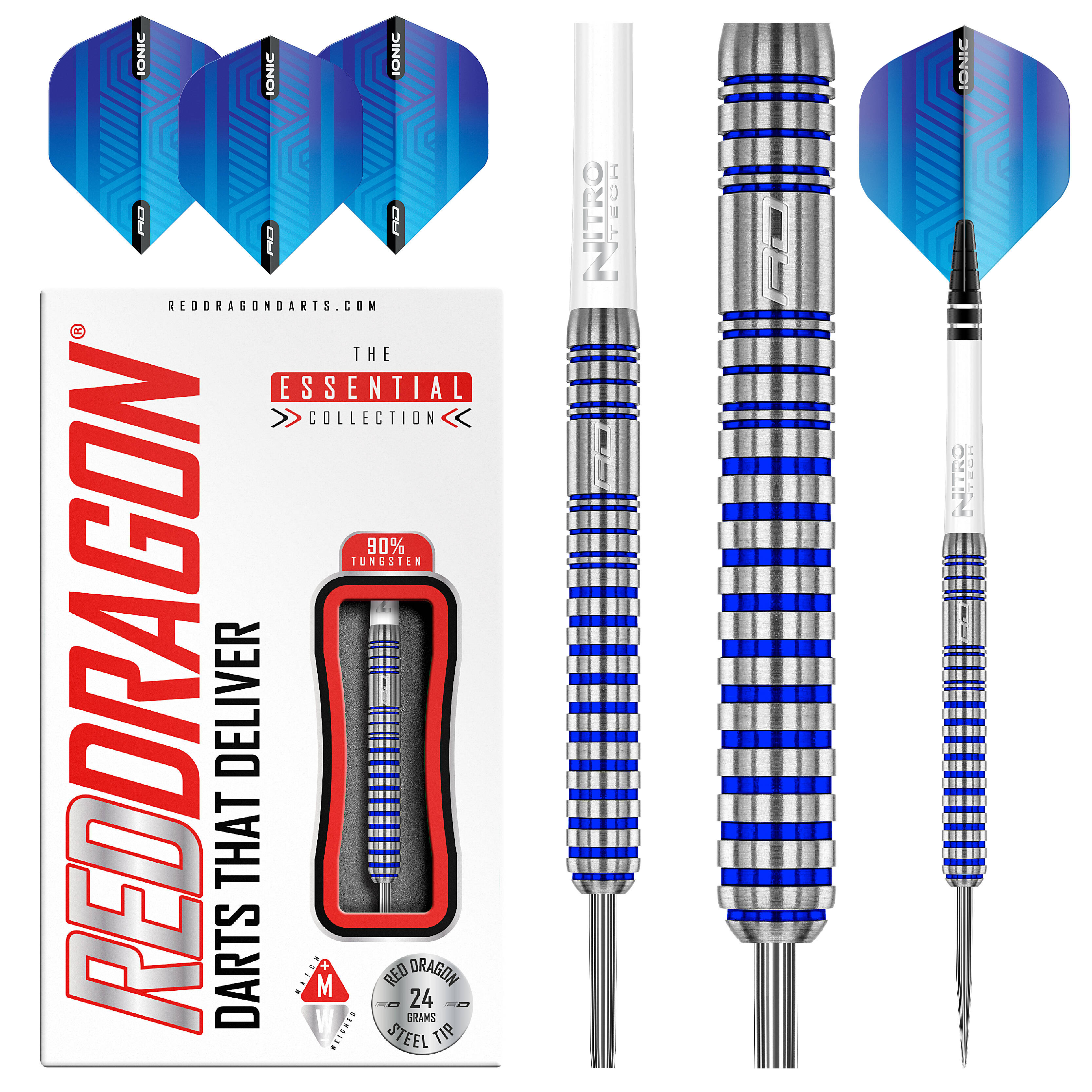 Red Dragon - John Henderson Blue - Steeldart