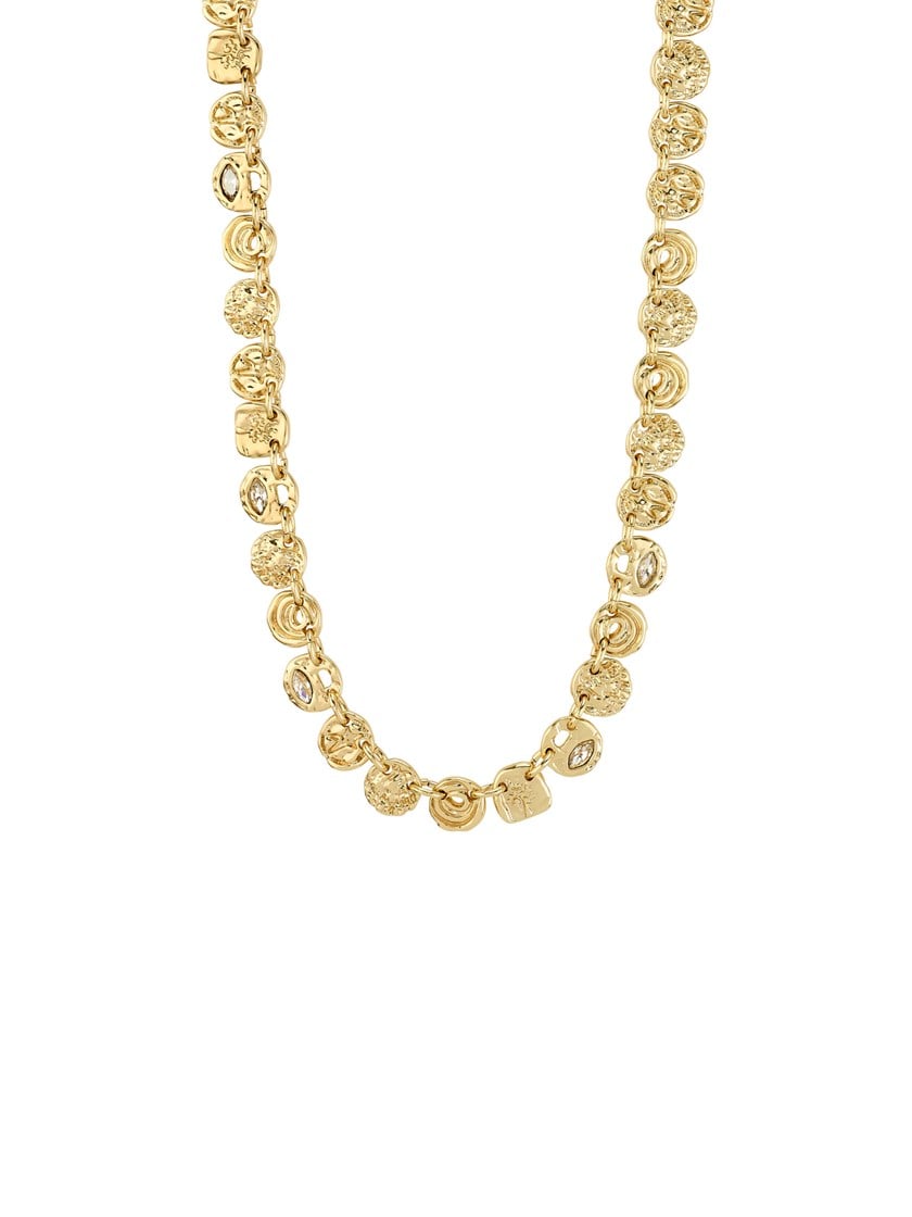 Fire Necklace Old Gold