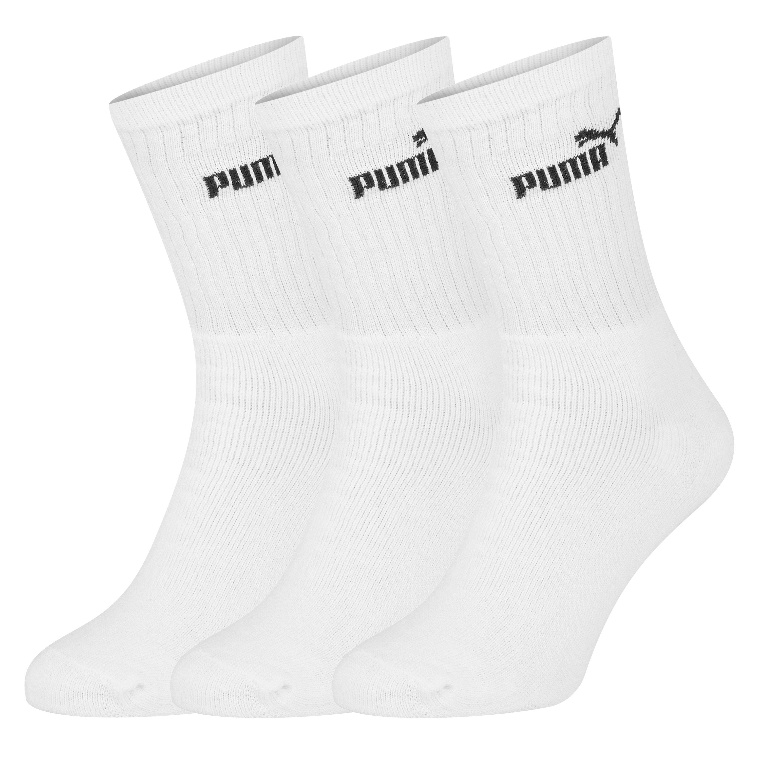 Puma 3 Pack Crew Socks Mens