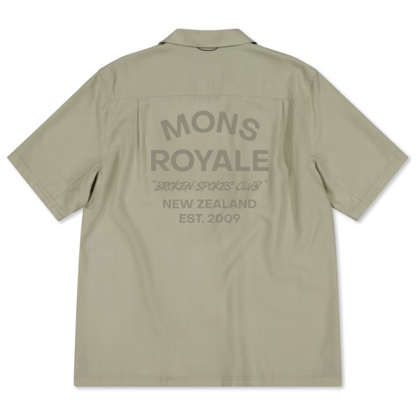 Mons Royale - Breezer Merino Short Sleeve Shirt - Chemise