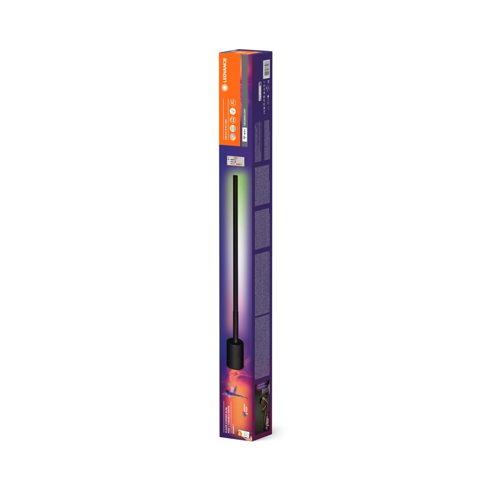 LEDVANCE - LEDVANCE SMART+ Floor Slim - 540lm, 24W, WiFi, RGB+827-865, 800mm Sort