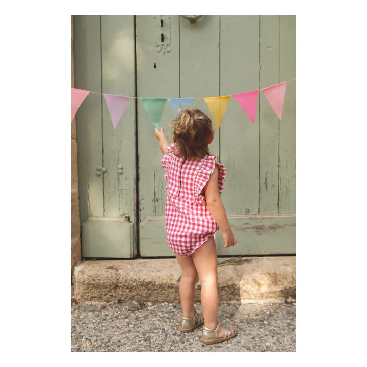 Marlot Paris Barboteuse Elisa Vichy | Cassis