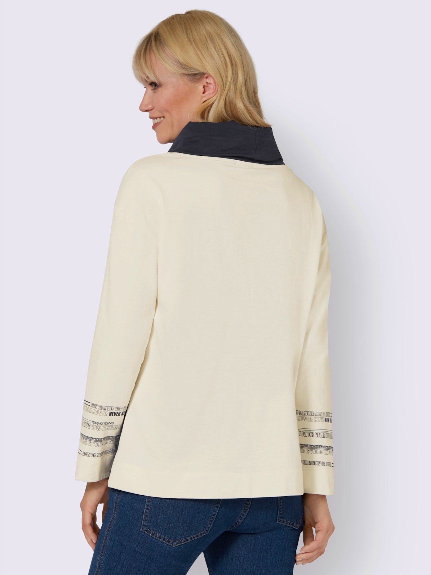 Sweatshirt pur coton
