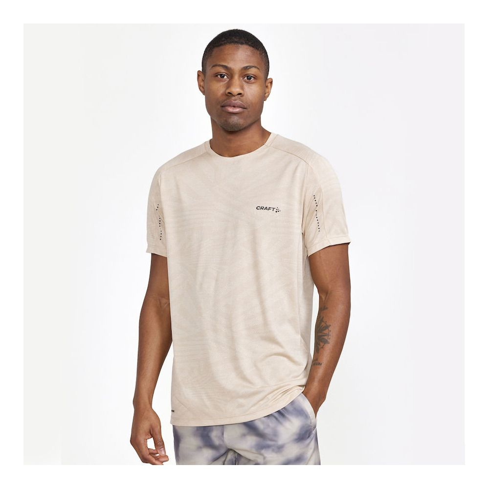 Craft ADV HIT STRUCTURE - Maillot Homme ecru