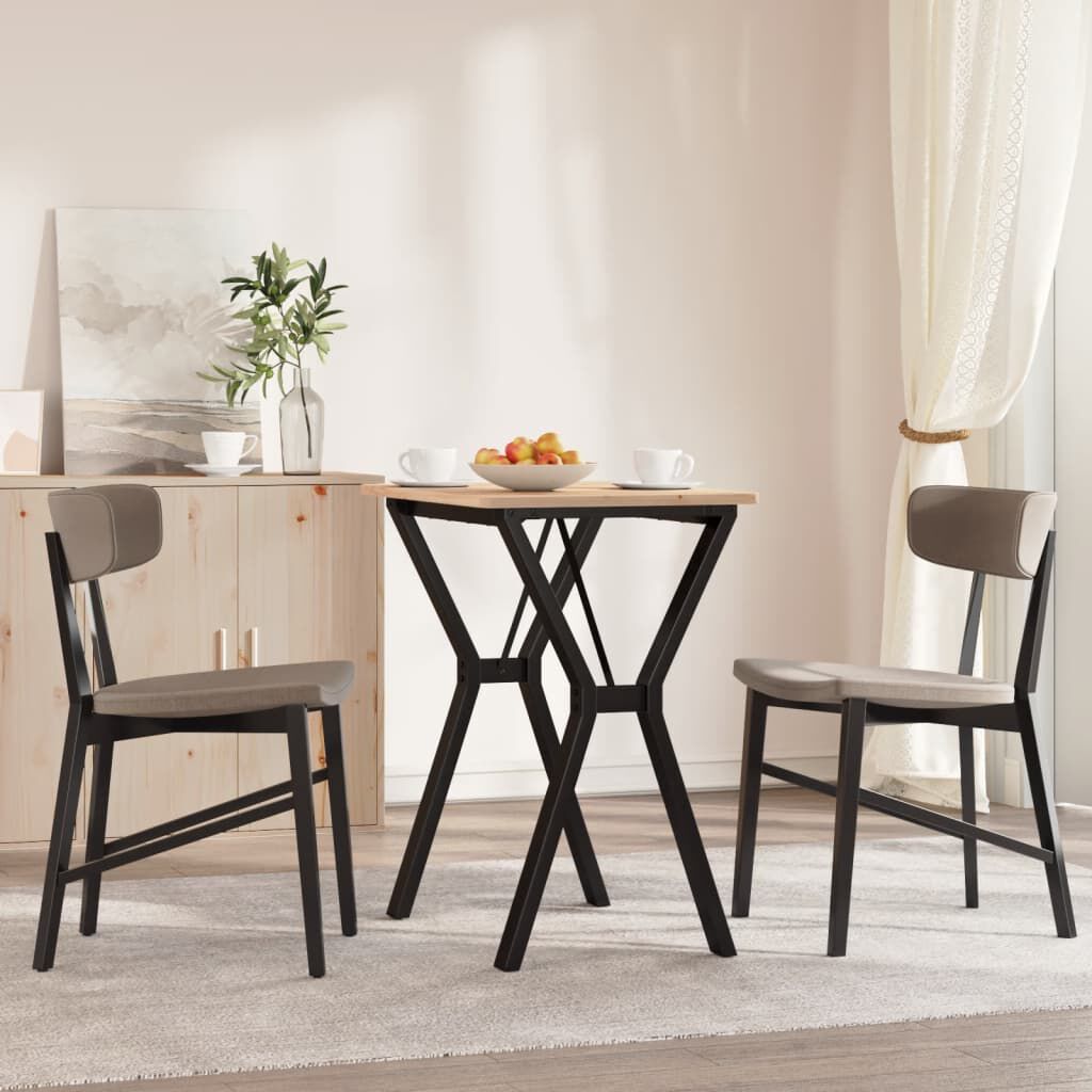 vidaXL Y-vormige tafelpoten 60x40x73 cm staal