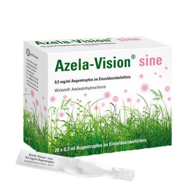 Azela-Vision® sine Azelastin-Augentropfen in Einzeldosen, 20X0.3 ml