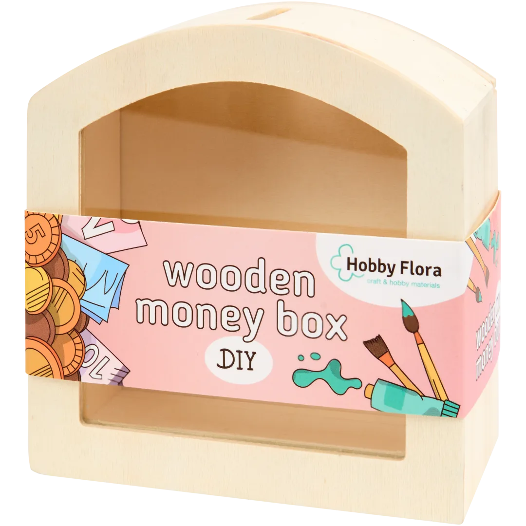 Kit créatif tirelire Hobby Flora