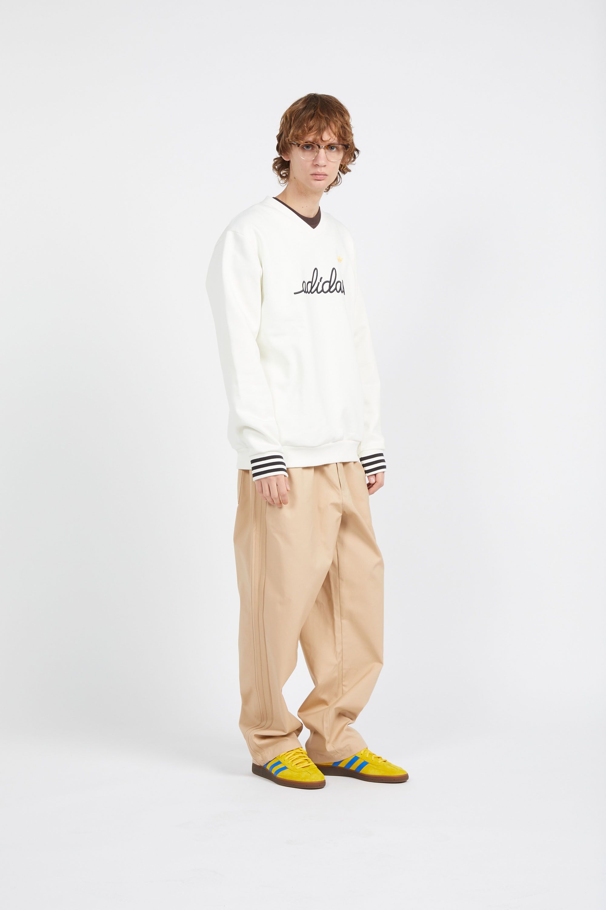 ADIDAS Sweatshirt SWEATSHIRT Blanc
