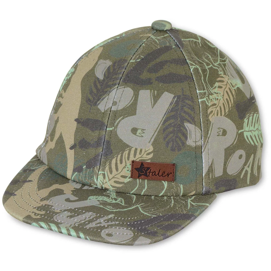 Sterntaler Basecap Dinosaurier dunkelgrün