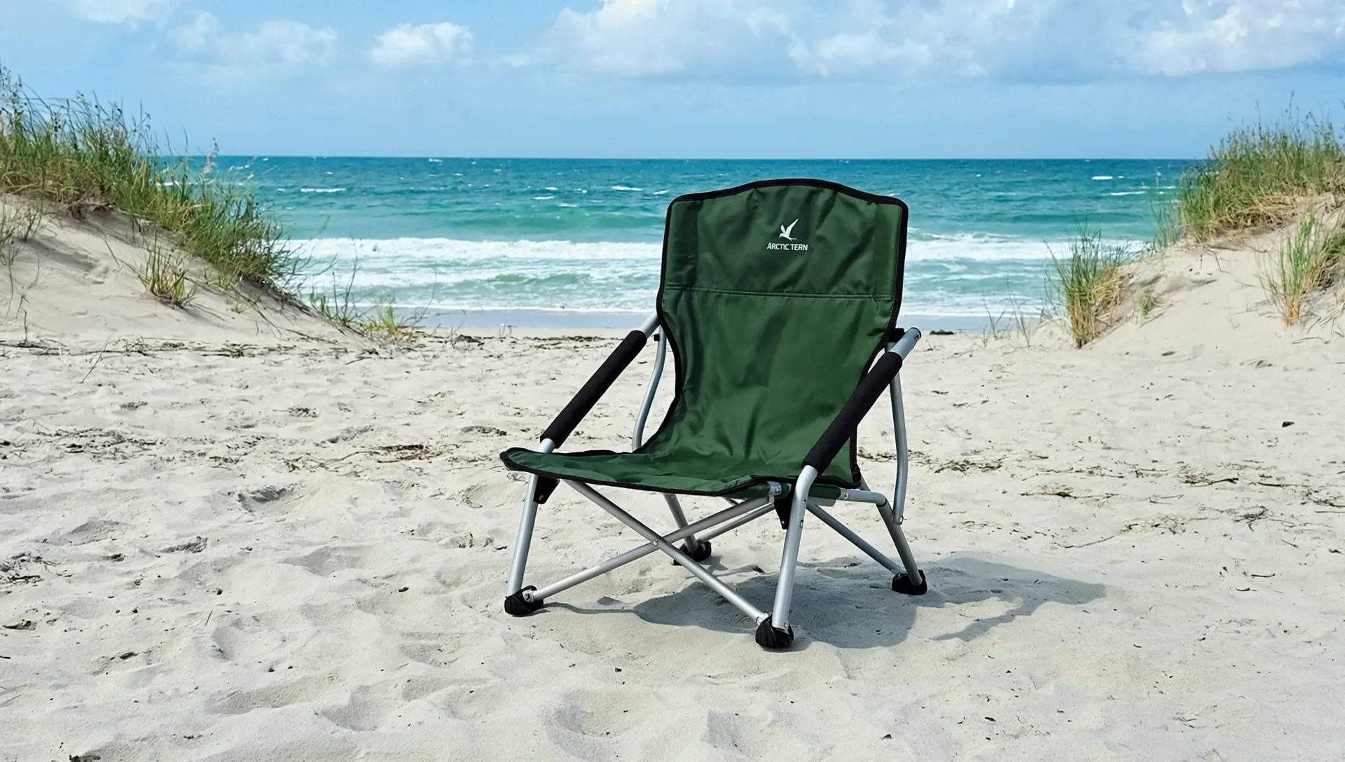 Arctic Tern Beach Chair Cilantro