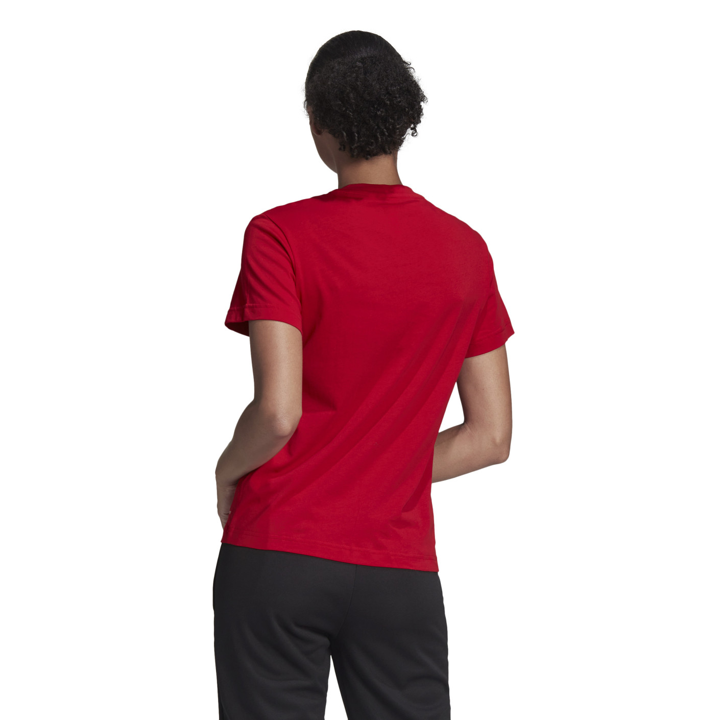 Adidas Entrada 22 T-Shirt Dames Rood Wit