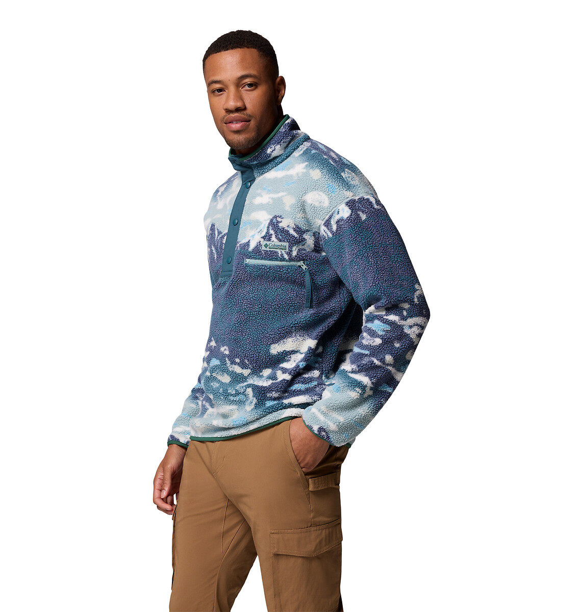 COLUMBIA<br>Fleet com gola alta Helvetia Pintado Meio