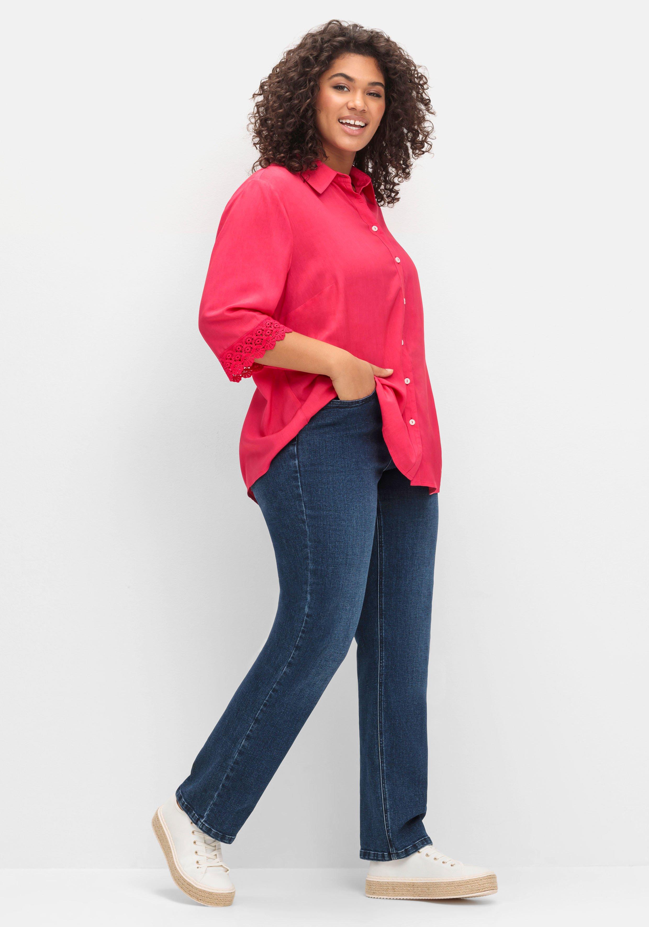 Gerade Jeans mit TruTemp365® Fasern