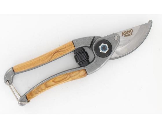 Sécateur de Jardin 20 cm - revêtement des branches olivier