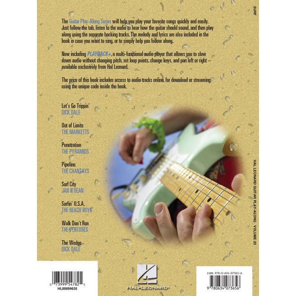 Hal Leonard Guitar Play-Along Surf