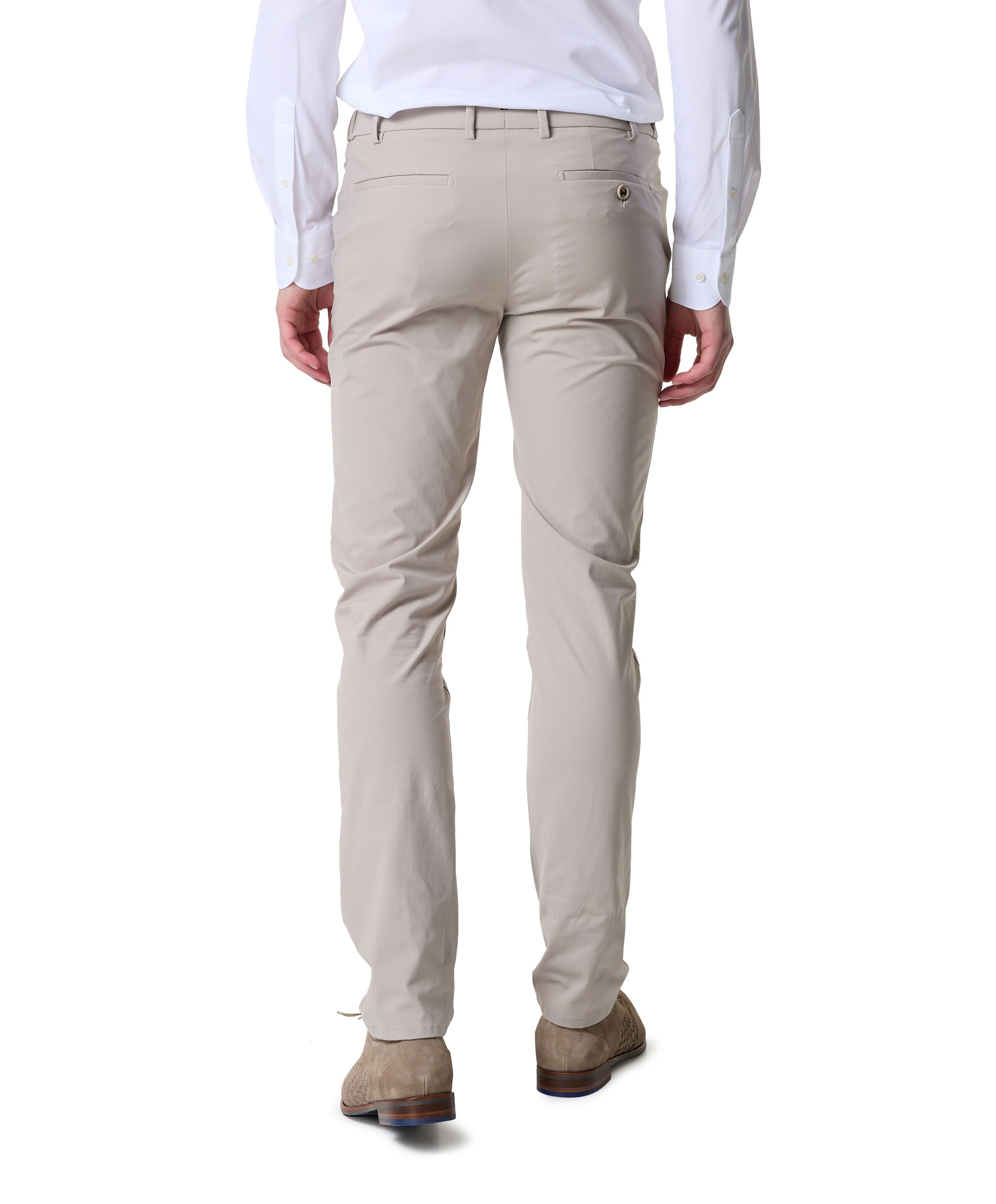 Berwich Morello elax heren pantalon beige