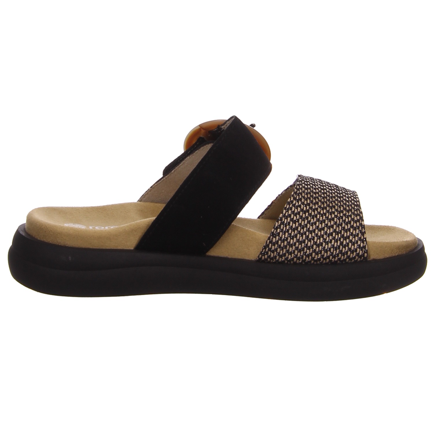 Remonte Damen Pantolette schwarz
