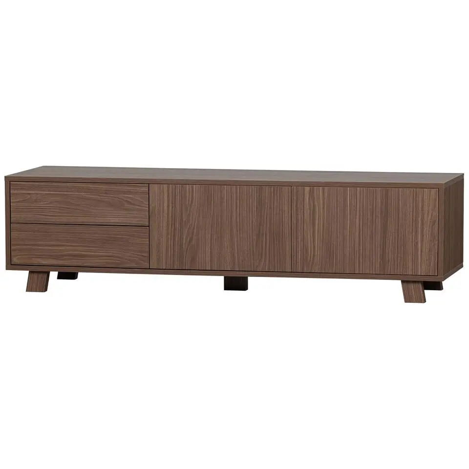 WOOOD Seppe TV-meubel - Noten fineer - Noten - 42x160x44