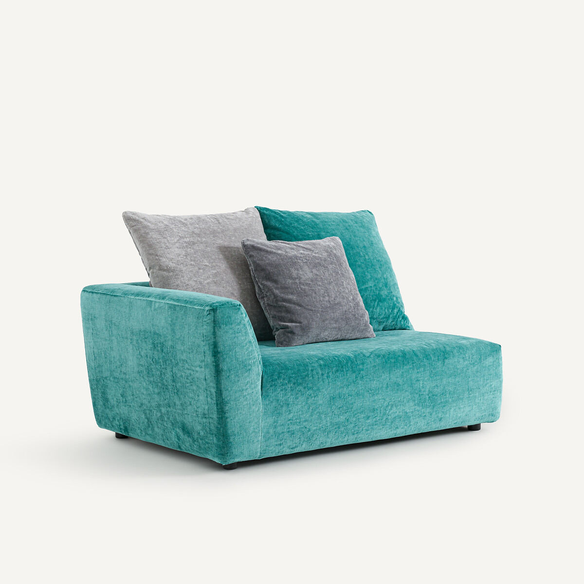 OTTO STUDIO PARA AM.PM<br>Meia poltrona em veludo viscose, Chill
