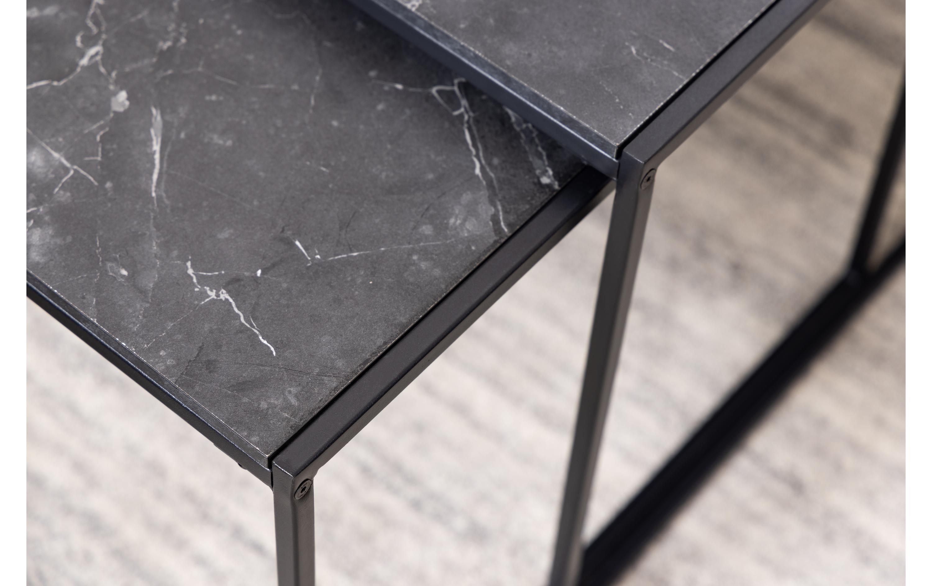 Couchtisch Infinity 120 cm x 48 cm, Schwarz<br>Sofatisch