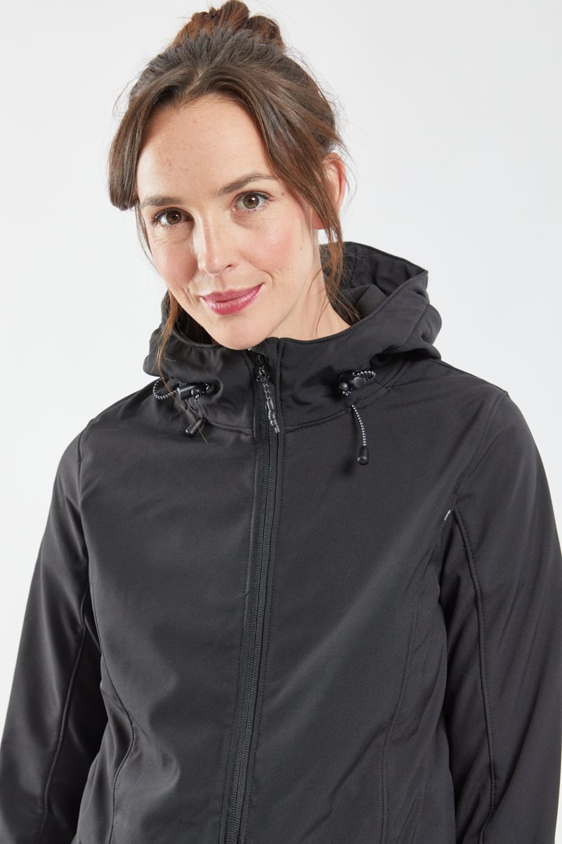 Veste longue softshell SELLY