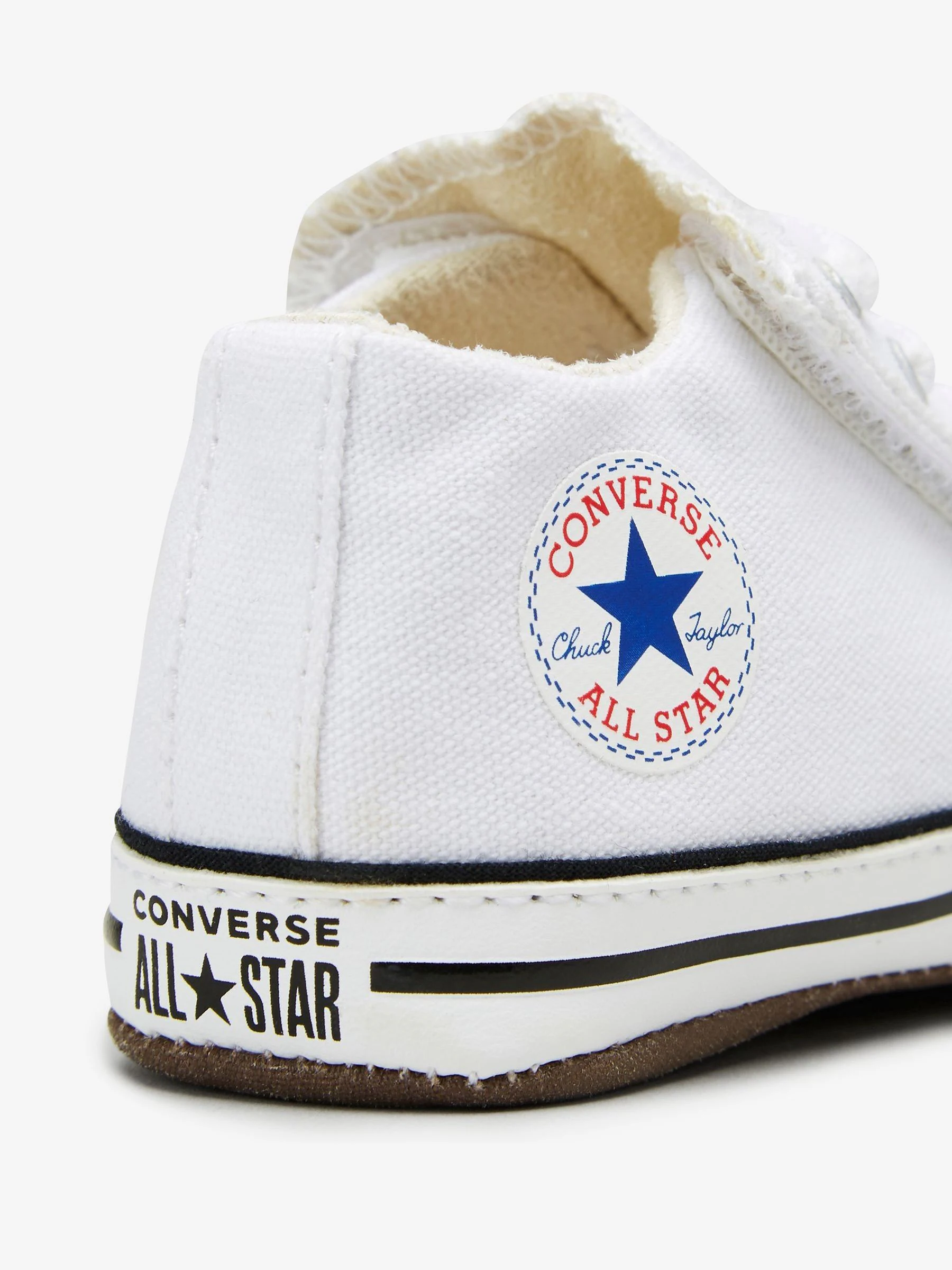 Wit - Converse Chuck Taylor canvas sneakers voor baby's