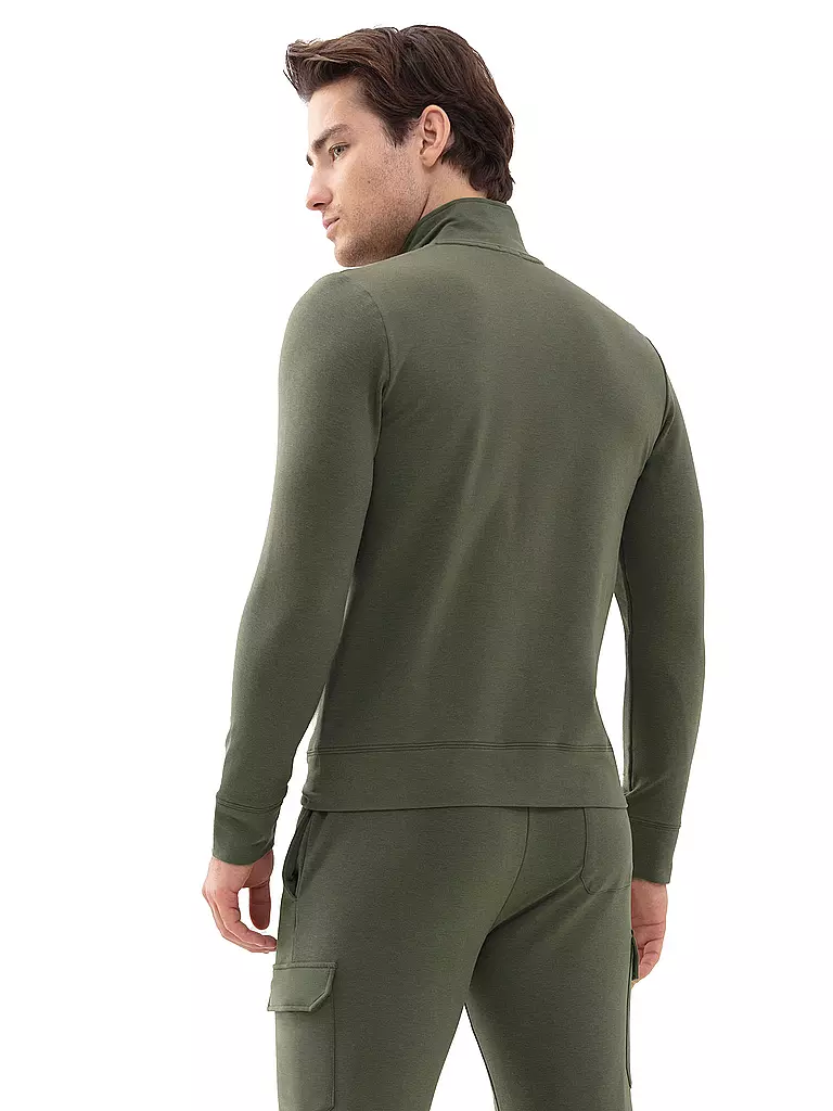 MEY Loungewear Jacke olive