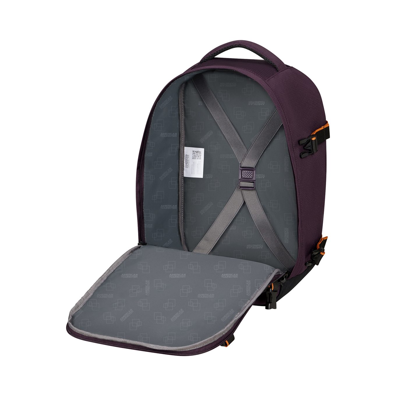 American Tourister Take2Cabin Casual Backpack S Underseater Dark Plum